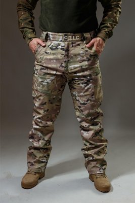 Військові штани Tactic (тактичні штани) Софтшелл Мультикам 46 56218(1) фото