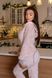 Теплая женская пижама с карманом на попе и капюшоном SweetJama Frozy Лапки персик XS 55839 фото 2