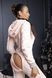 Теплая женская пижама с карманом на попе и капюшоном SweetJama Frozy Звезды персиковые 56738 фото 8